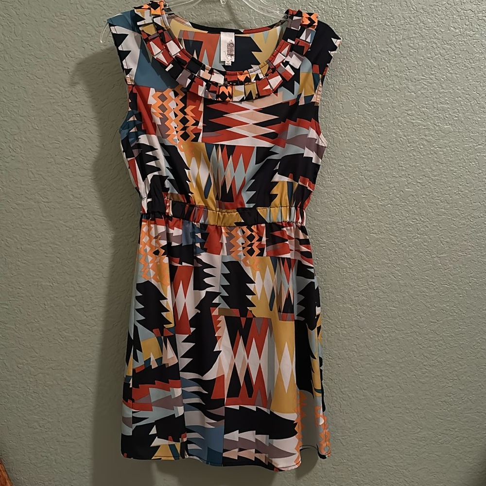 Colorful Aztec Dress Size M